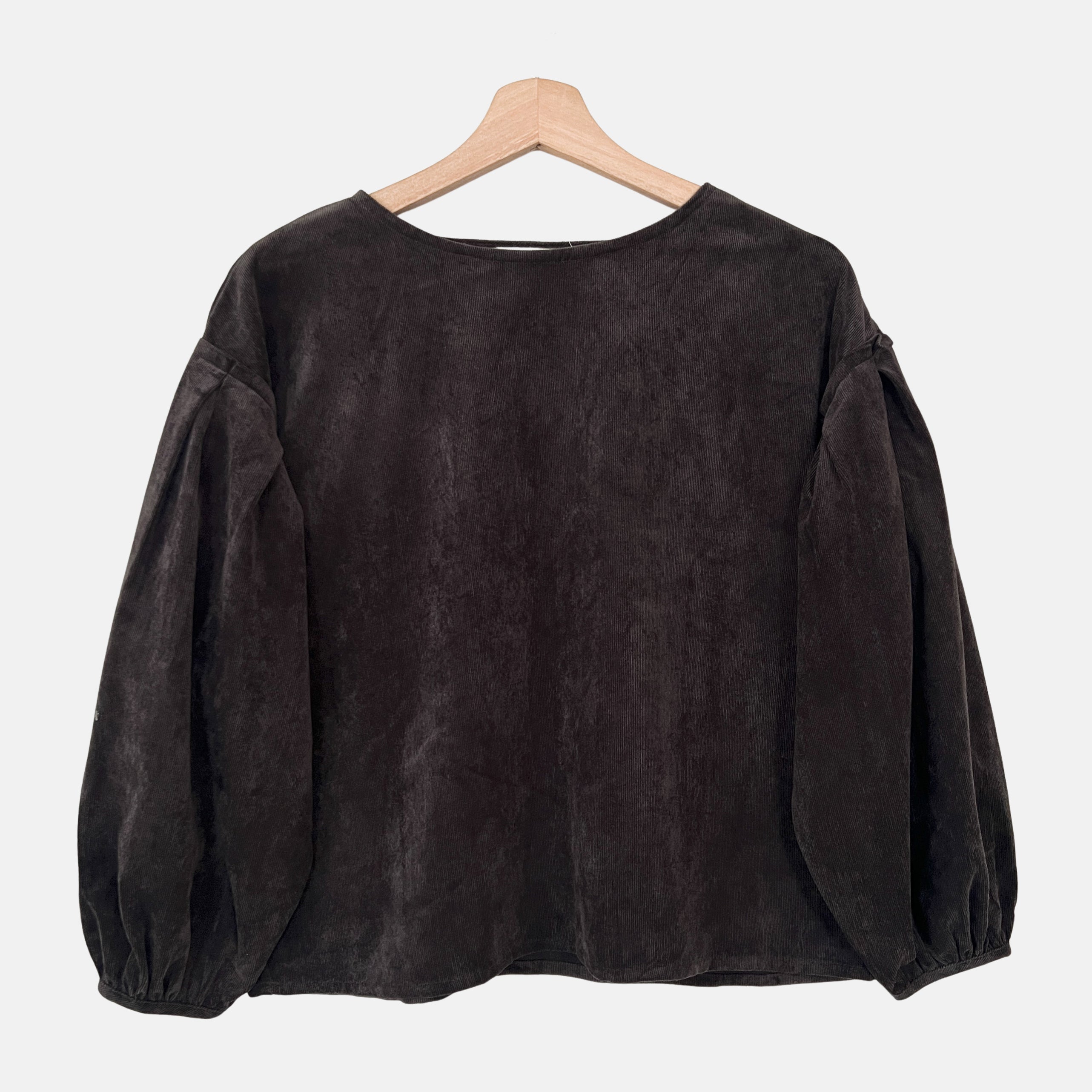 CHOCOL RAFFINE Balloon Sleeves Top (S3925-57)