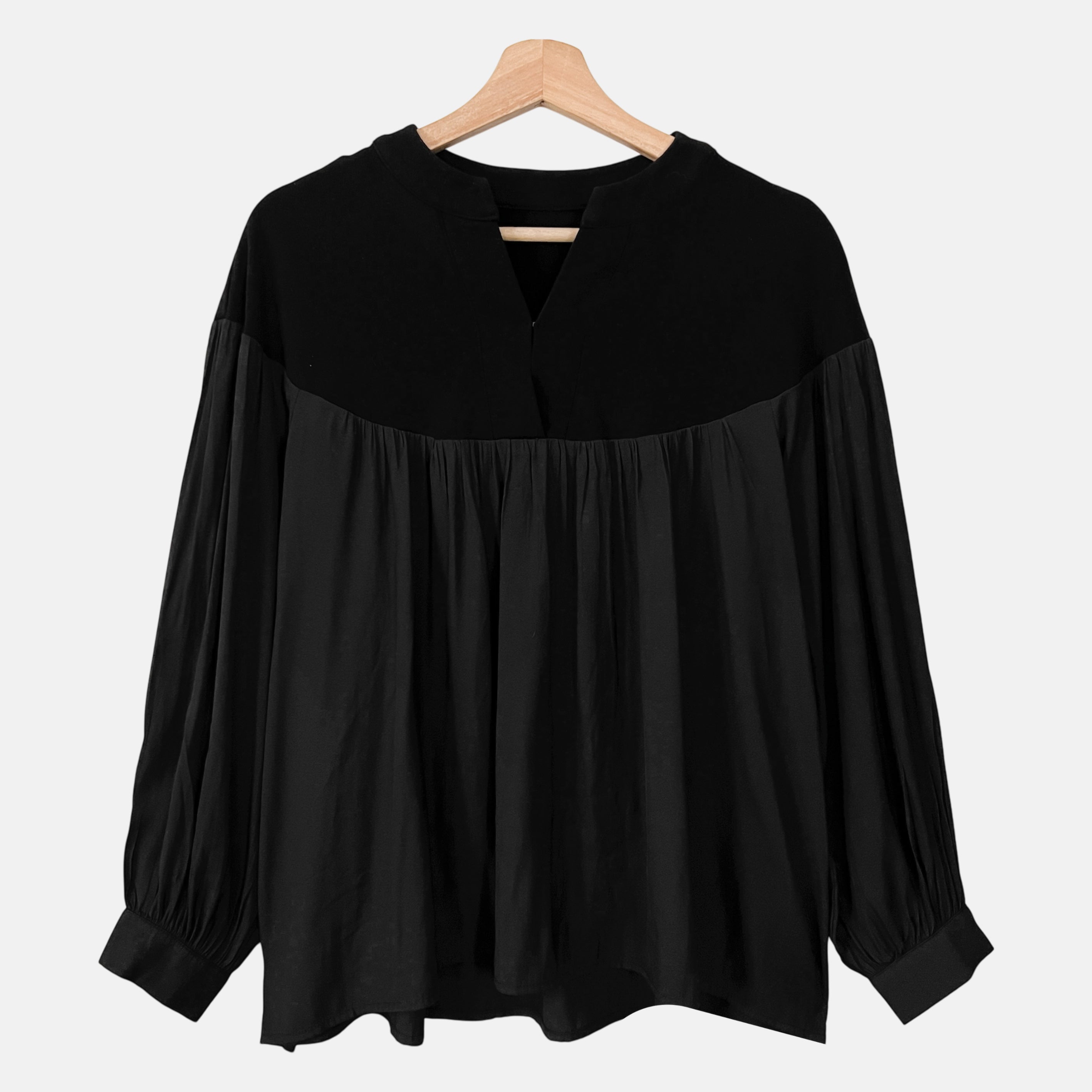 QUOT Gathered Top (B4925-4)